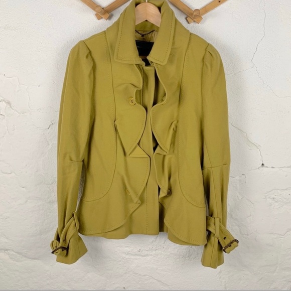 BCBG MaxAzria Wool Coat size M - Picture 5 of 6